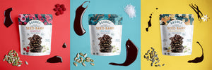 SEEDLY, Dark Chocolate Bark, Variety Pack, 3.6 Oz.